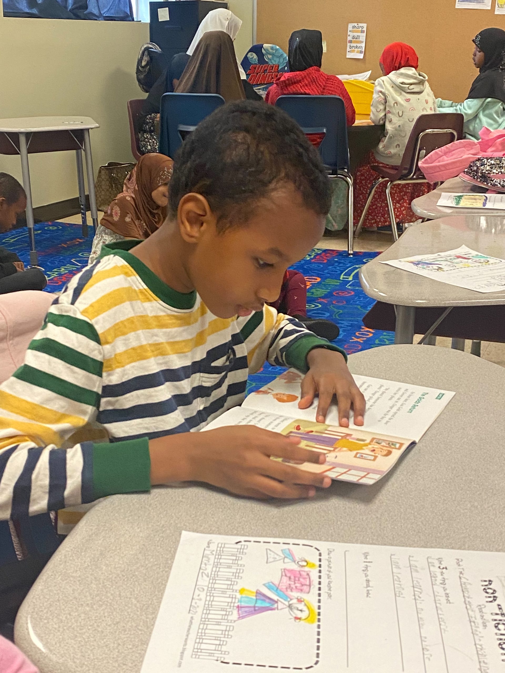 Midway Star students learning together